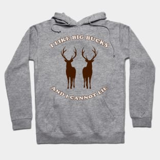 I Like Big Bucks and I Cannot Lie Hoodie